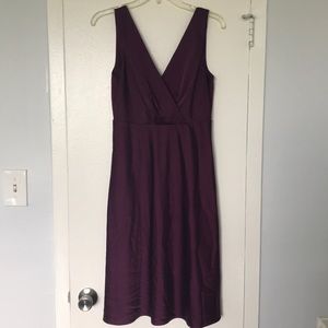 J Crew Purple Satin Dress size 4